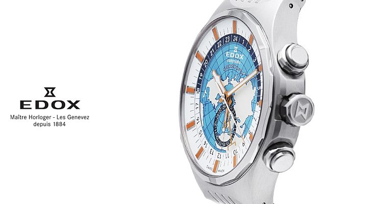 Edox Geoscope GMT Automatic (ref. 07002 3 C1) watch