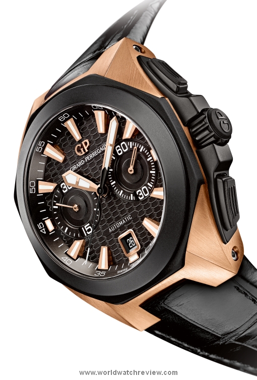 Girard-Perregaux Chrono Hawk in Pink Gold