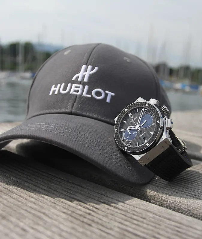 Hublot Classic Fusion Bol d'Or Mirabaud Chronograph in Titanium (branded cup)