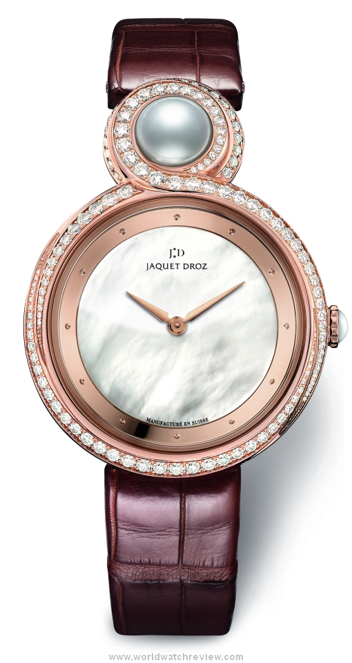 Jaquet Droz Lady 8 Ceramic in Rose Gold
