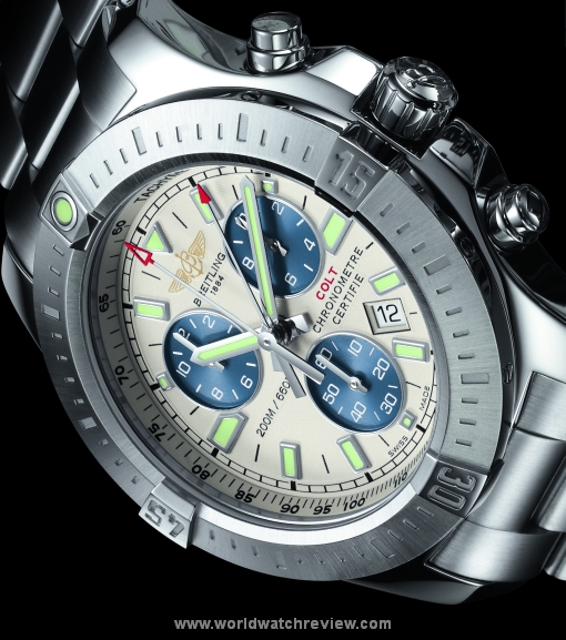 2014 Breitling Colt Caliber 73 Chronograph (Stratus Silver dial)