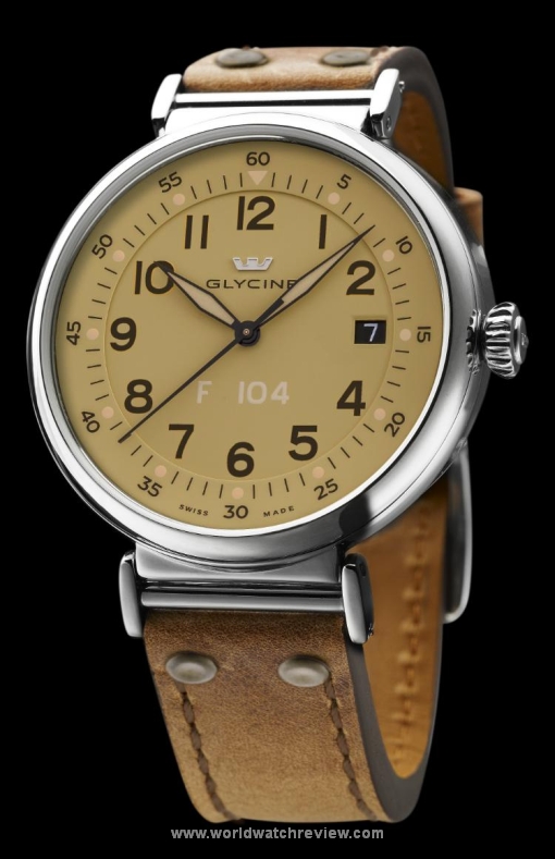 Glycine F104 (Sand/Beige  Dial)