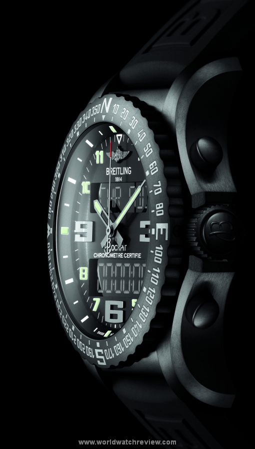 Breitling Cockpit B50 (side, black titanium)