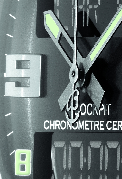 Breitling Cockpit B50 (Volcano Black dial, fragment)
