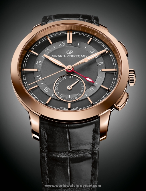 Girard-Perregaux Dual Time Automatic in Rose Gold (ref. 49544-52-131-bb60)