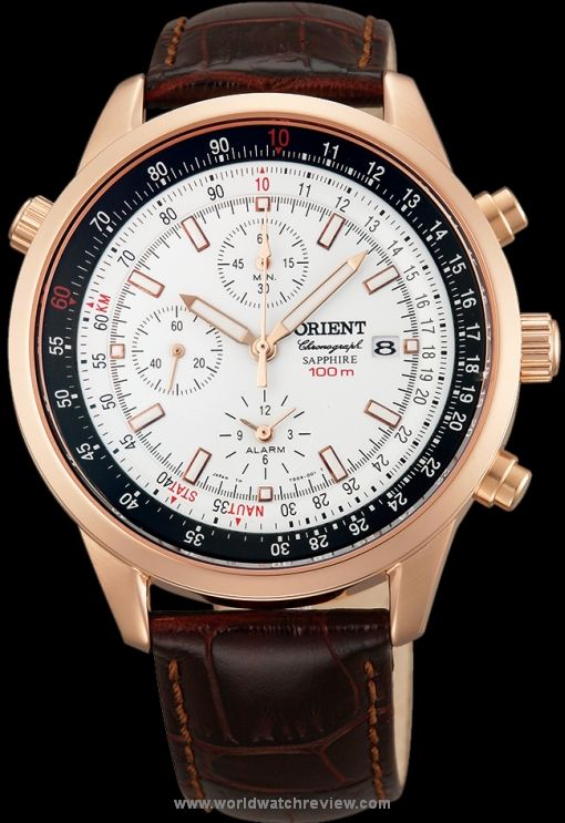 Elegant Stylish Orient Dyno Alarm Quartz Chronographs WWR