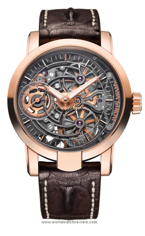 Armin Strom Skeleton Pure Fire in rose gold