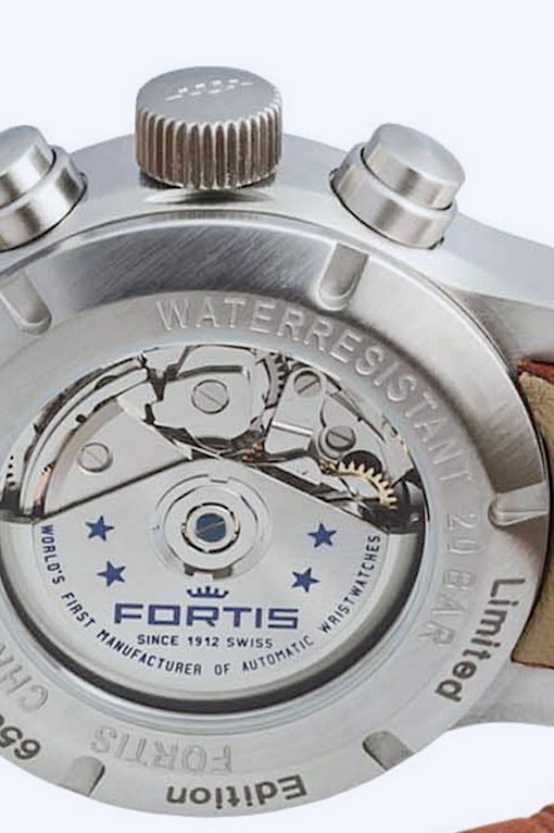 Blue Horizon Chronograph (transparent back cover)