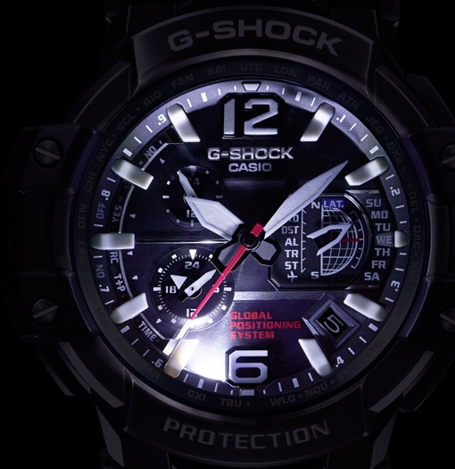 Casio G-Shock GravityMaster GPW 1000 (dial)