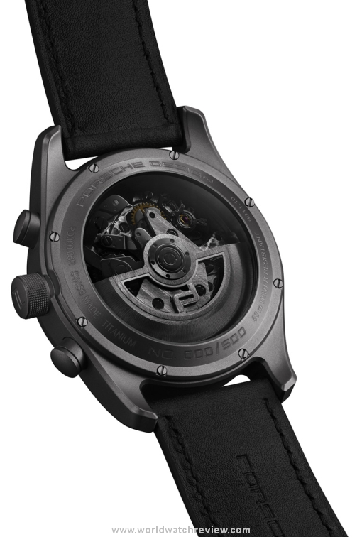 Porsche Design Chronograph Titanium (tinted sapphire back)