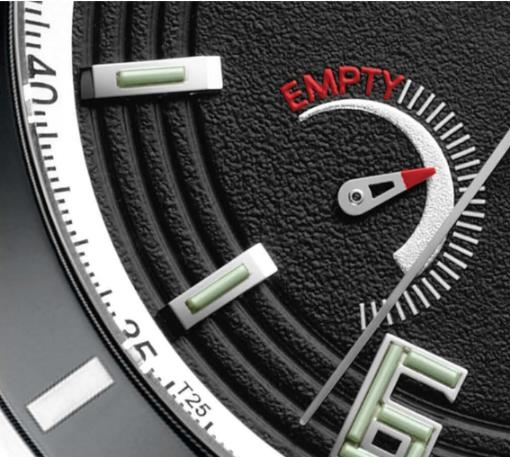 Ball Engineer Hydrocarbon Hunley diving wristwatch  (dial fragment)