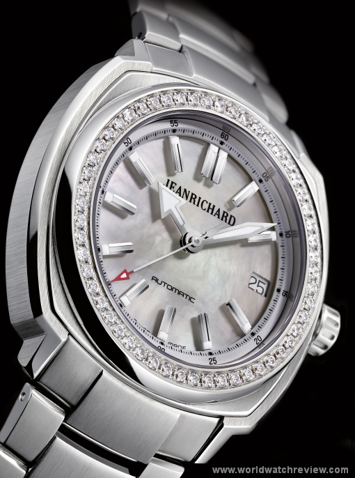 JeanRichard Terrascope (steel, diamonds)