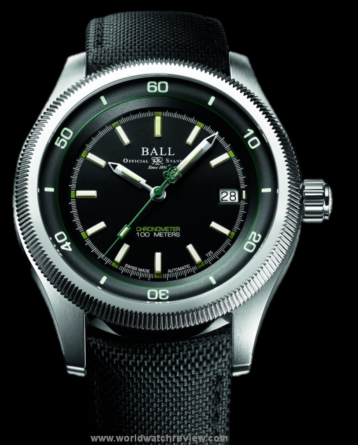 Ball Engineer II Magneto S automatic wristwatch (Ref. NM3022C-N1CJ-BK)