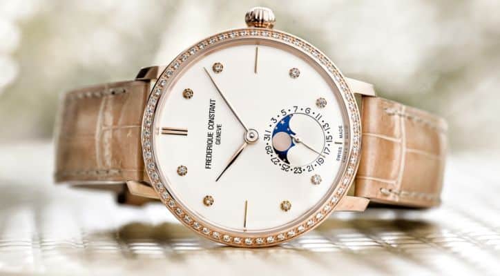 Frederique Constant Slimline Moonphase Manufacture Ladies (ref. FC-703VD3SD4)