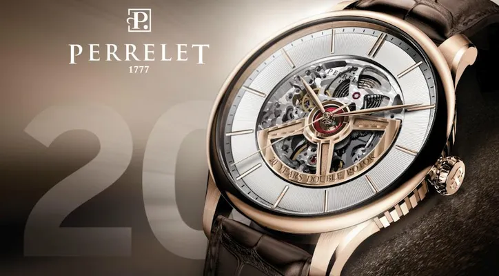 Perrelet First Class Double Rotor Skeleton 20th Anniversary