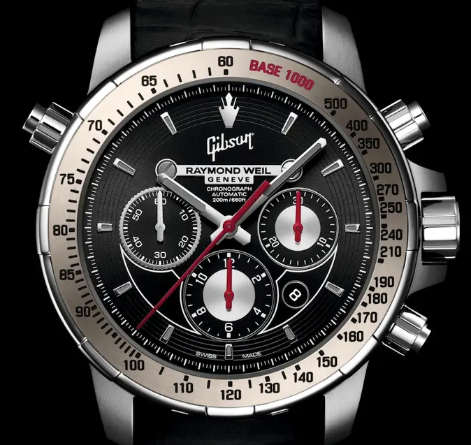 Raymond Weil Nabucco Gibson Chronograph (front view)