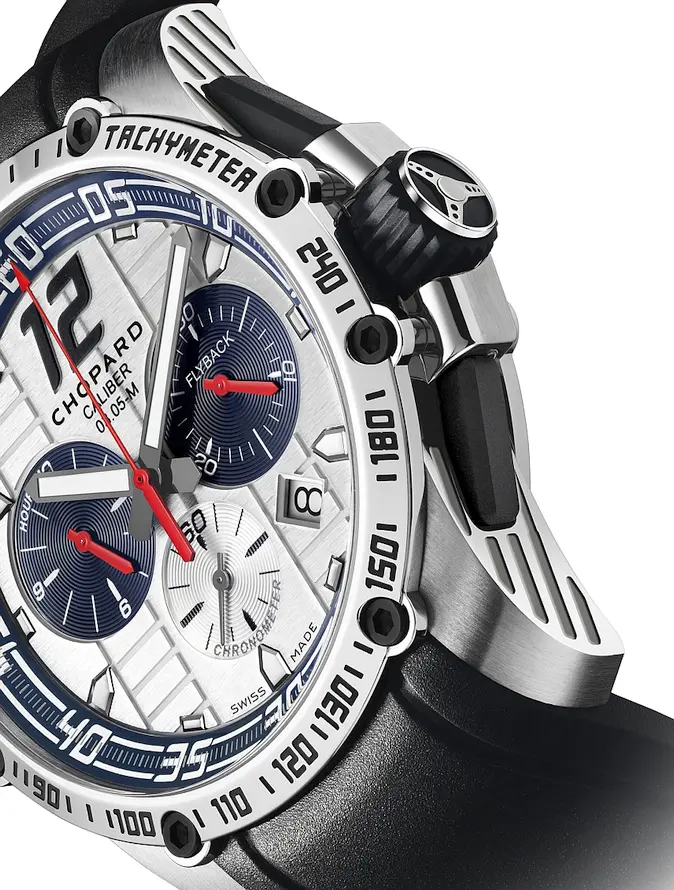 Chopard 24 Hours of Le Mans 2015 Superfast Chrono Porsche 919 Jacky Ickx Edition (side view)