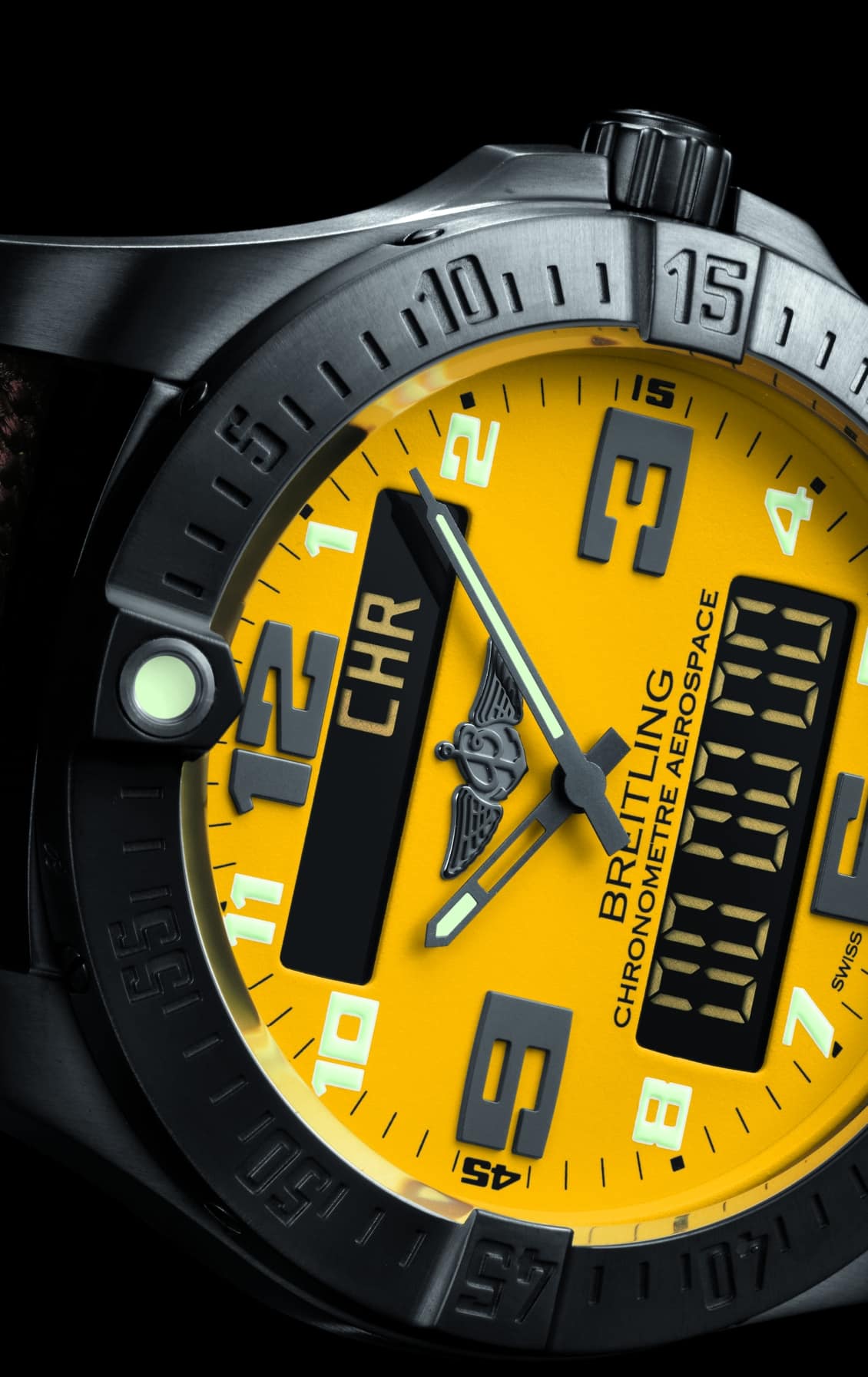 Breitling Aerospace Evo Night Mission Chronograph (Cobra Yellow)