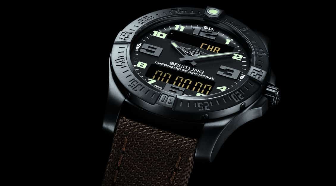 Breitling Aerospace Evo Night Mission SuperQuartz Chronograph World