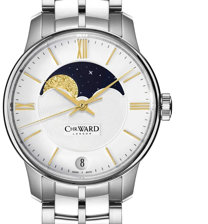Chr. Ward C9 Moonphase (silvered dial)