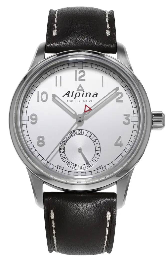 Alpina Alpiner Manufacture Caliber AL-710 (AL-710S4E6, silvered dial)