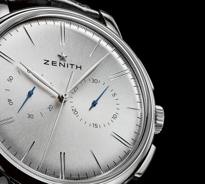 Zenith Elite Chronograph Classic (in stainless steel, silvered dial)