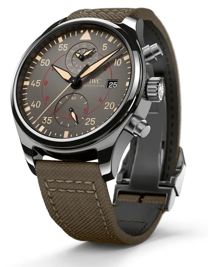 IWC Top Gun Miramar Chronograph (ref. IW389002, front)