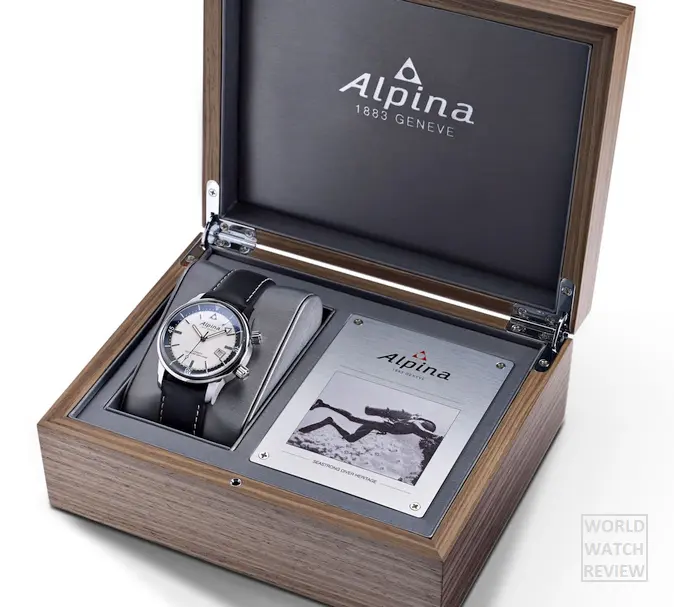 Alpina Seastrong Diver Heritage (refs. AL-525S4H6 & AL-525G4H6, presentation box)