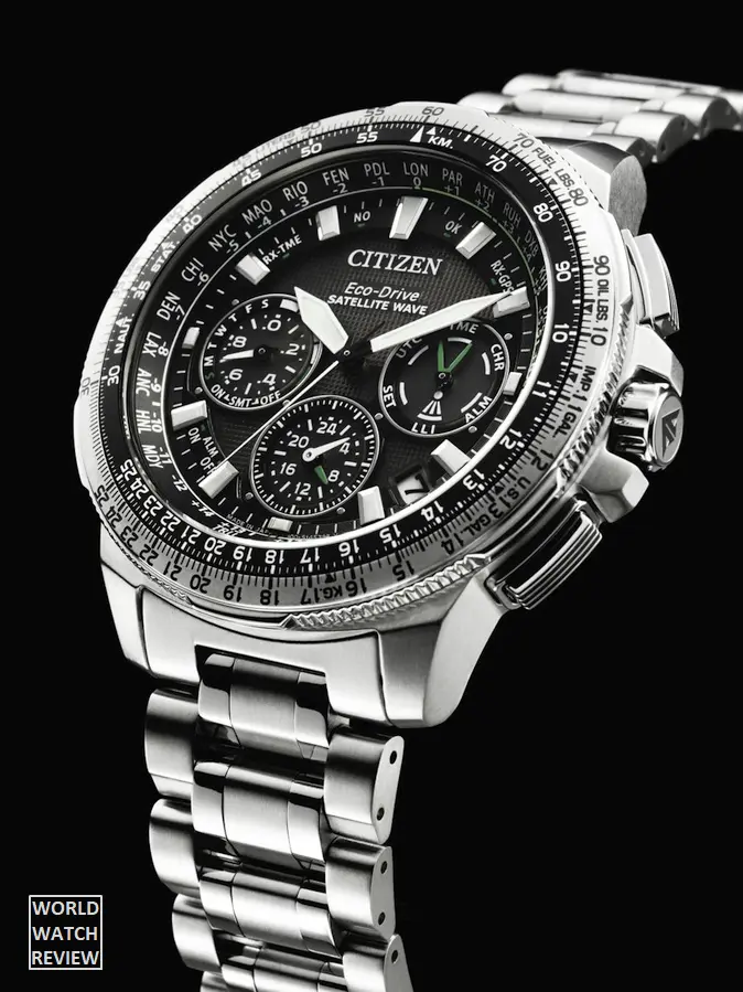 Citizen Promaster Navihawk Satellite Wave GPS (front view)