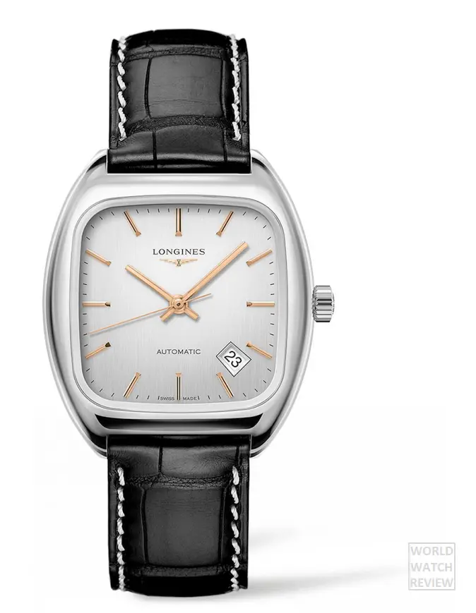 Longines Heritage 1969 (L2.310.4.72.0, front view)