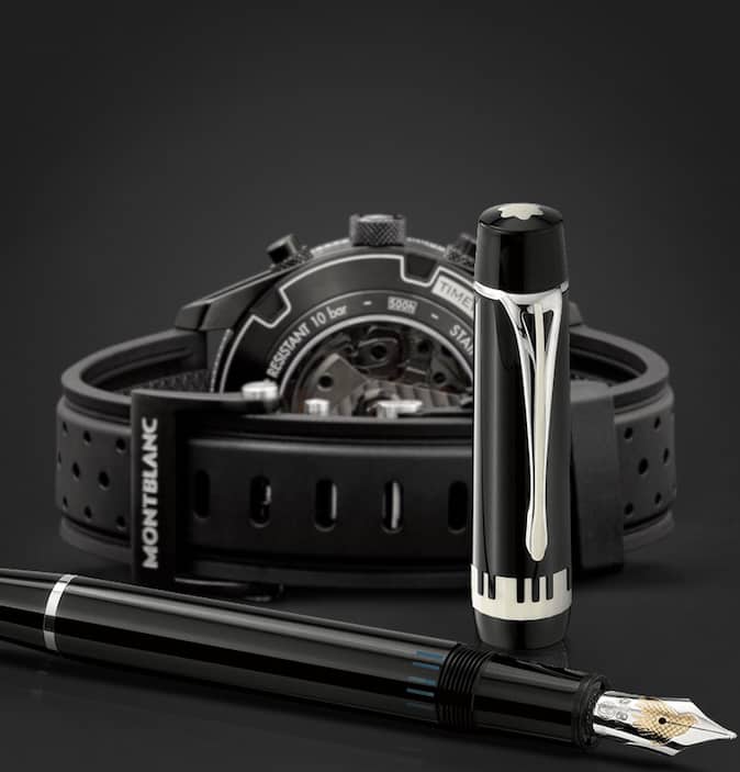 The watch sports a sapphire caseback cover.