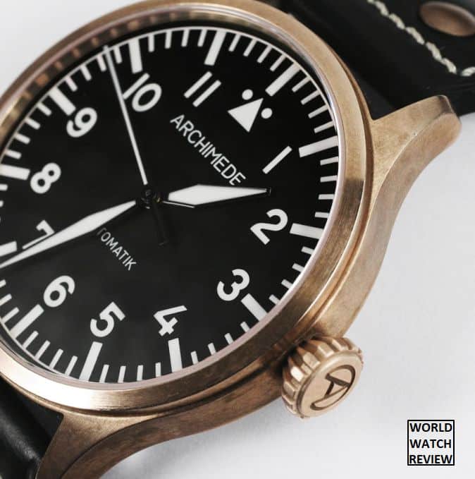 9. Archimede Pilot 39 Bronze LS (ref. UA7969-A5.1-BR): €756 (excluding VAT)