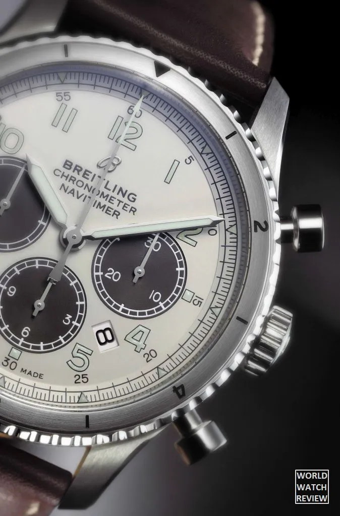 Breitling Navitimer Aviator 8 B01 Chronograph 43 MR PORTER (dial)