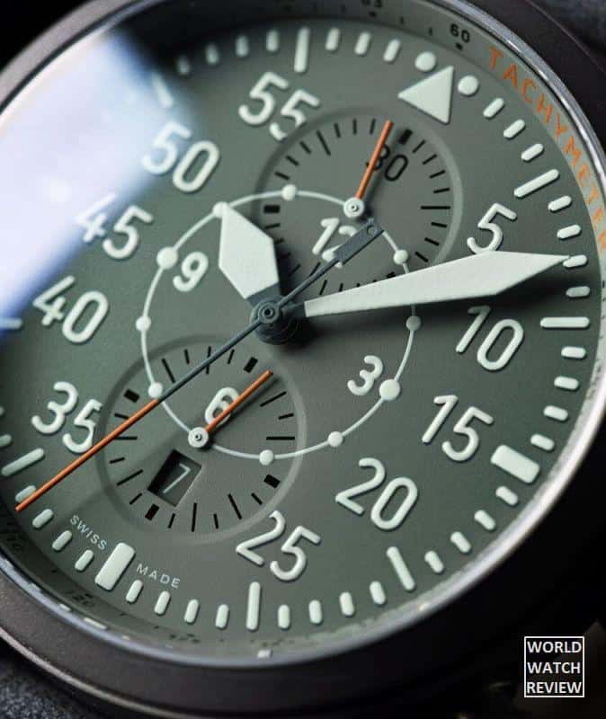 Steinhart Nav.B-Chrono 47 Baumuster B Grey Edition Chronograph (dial)
