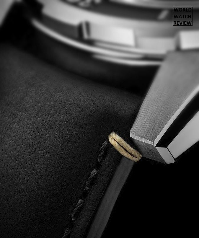 Ulysse Nardin Diver 42 (leather strap, detail)