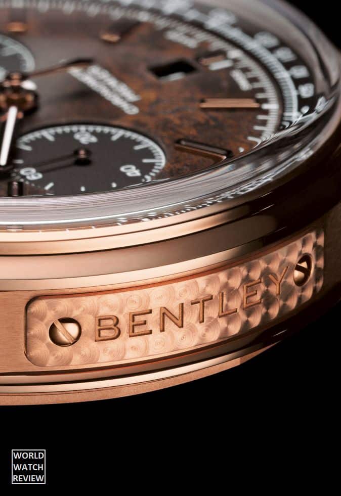 Breitling Premier Bentley Centenary Limited Edition in red gold (side plaque)