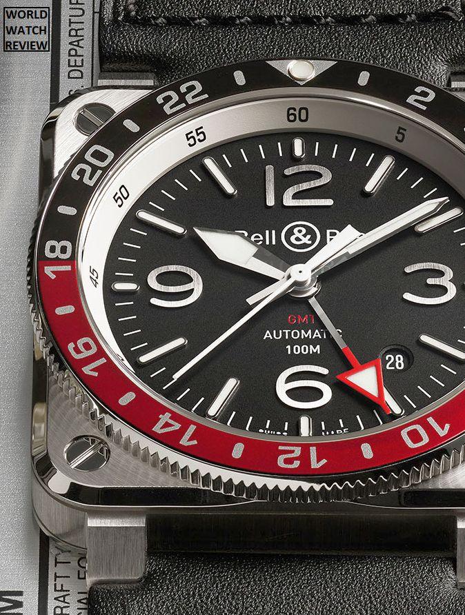 Bell & Ross BR 03-93 GMT (another dial photo)