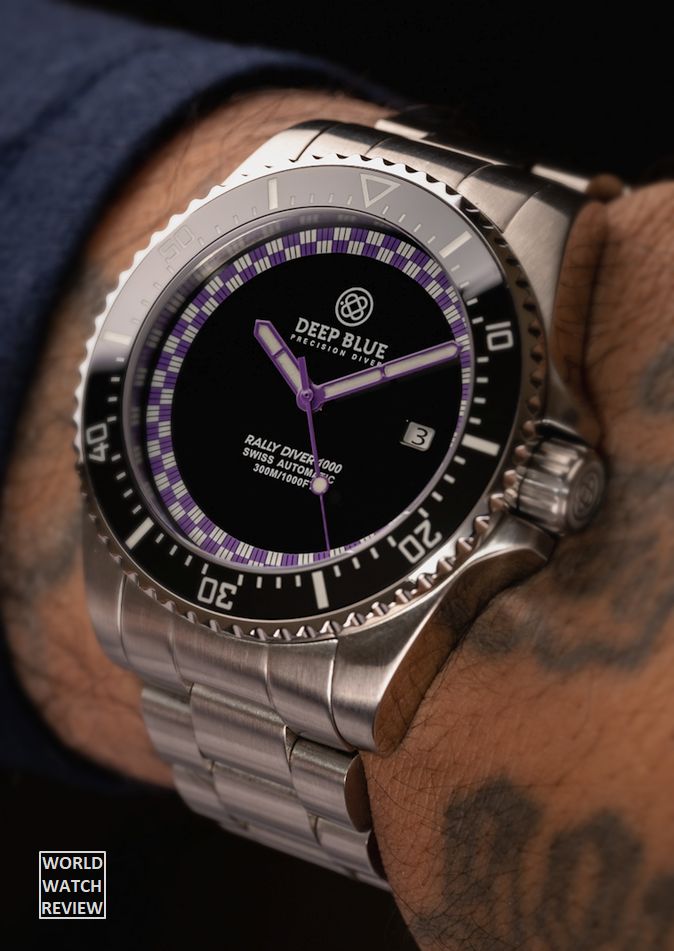 Deep Blue Rally Diver 1000 (purple accents)