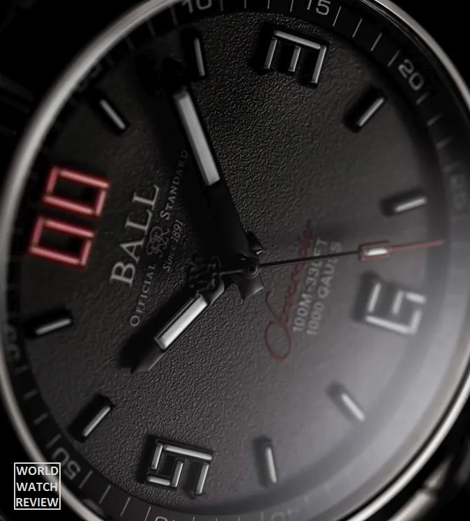 2022 Ball Watch Engineer III 00RED (the textured dial)