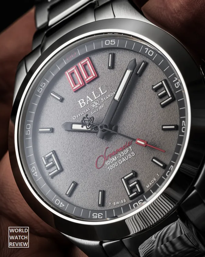 2022 Ball Watch Engineer III 00RED (front view)