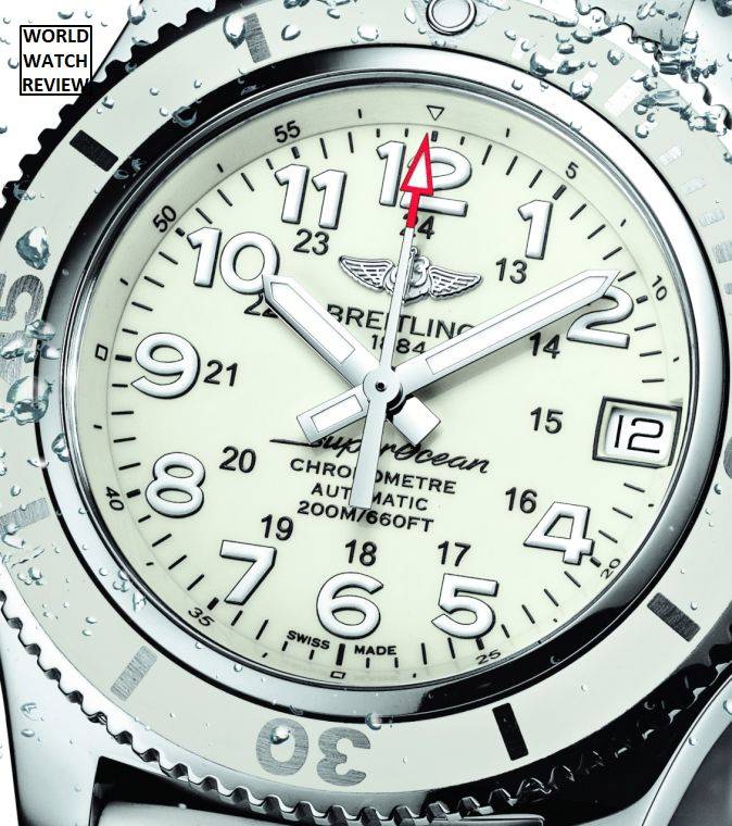 The white dial offers good legibility.