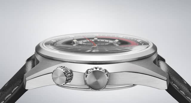 Compared to other automatic watches, this one has a pleasantly low profile.